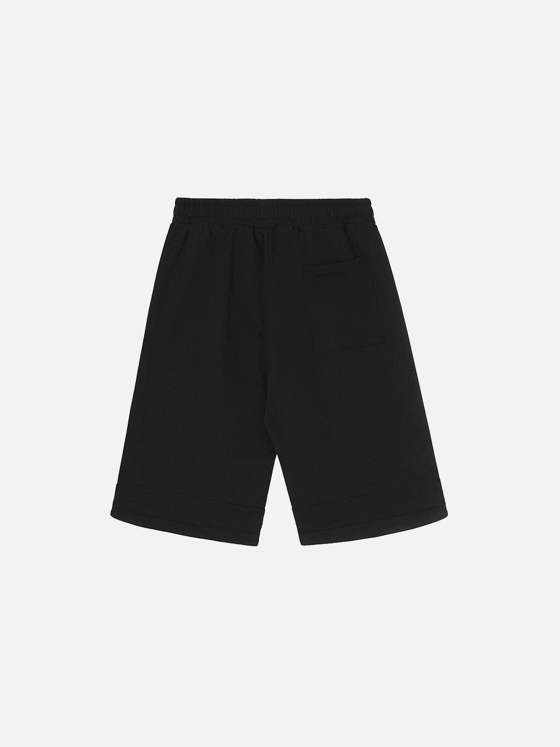 Lacezy - Foam Letter Print Shorts- Streetwear Fashion - lacezy.com