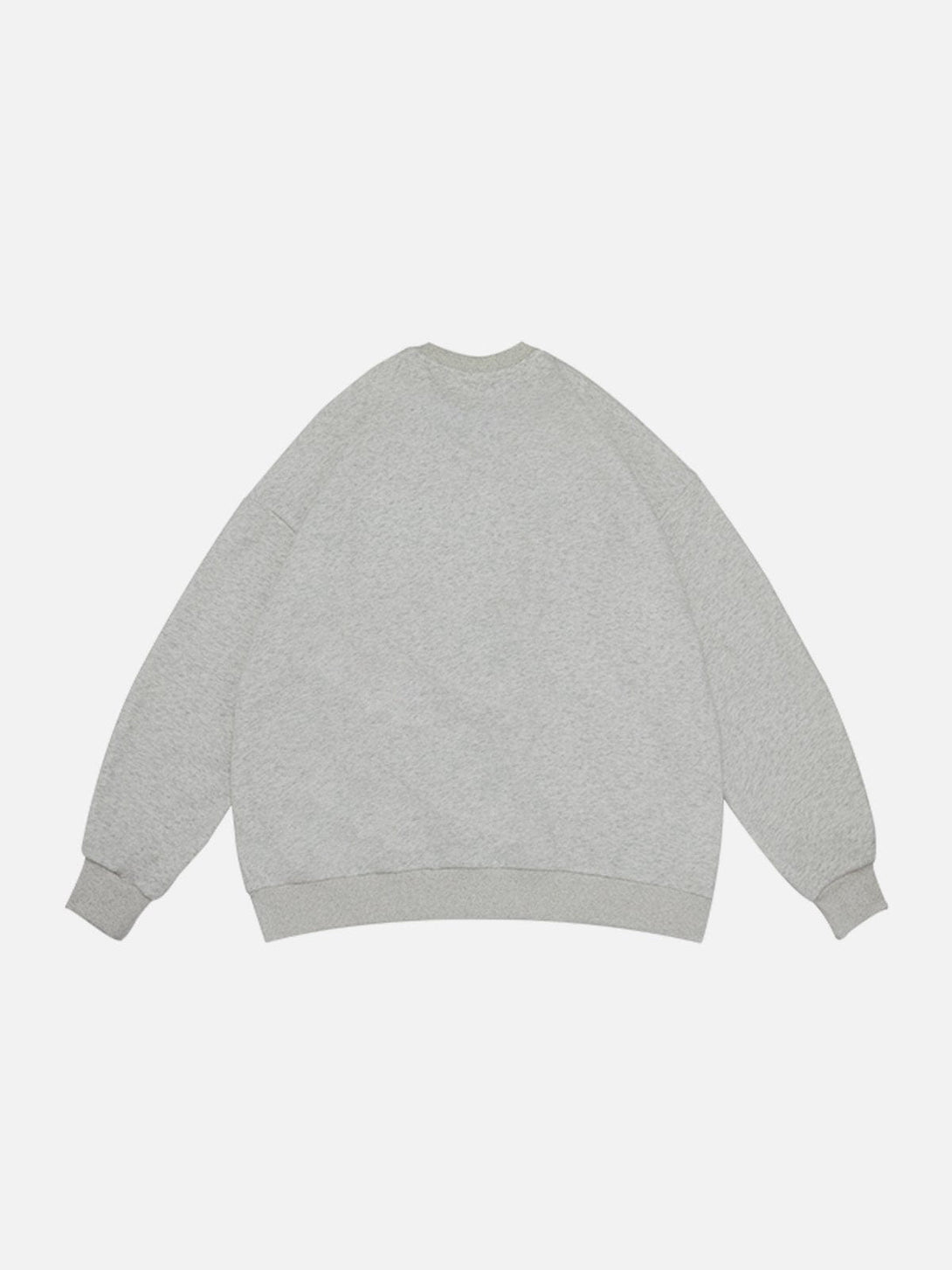 Lacezy - Foam Printing Sweatshirt- Streetwear Fashion - lacezy.com