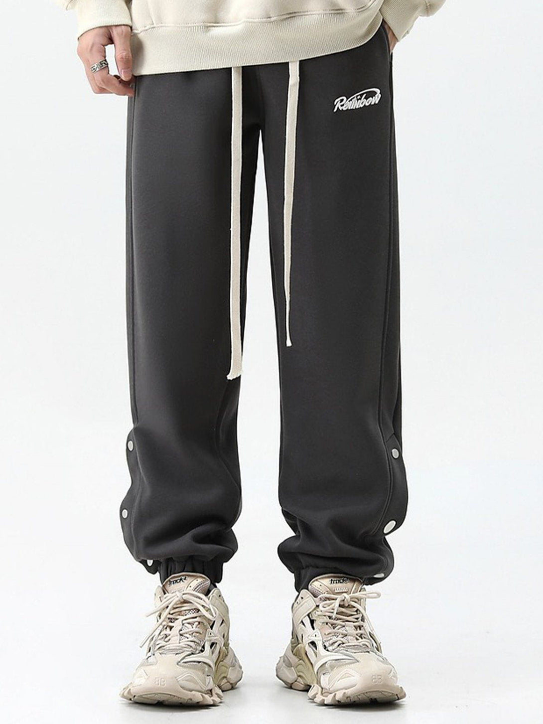 Lacezy - Foot Mouth Clasp Pants- Streetwear Fashion - lacezy.com