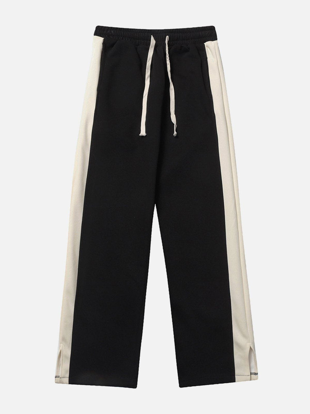 Lacezy - Foot Mouth Slit Sweatpants- Streetwear Fashion - lacezy.com