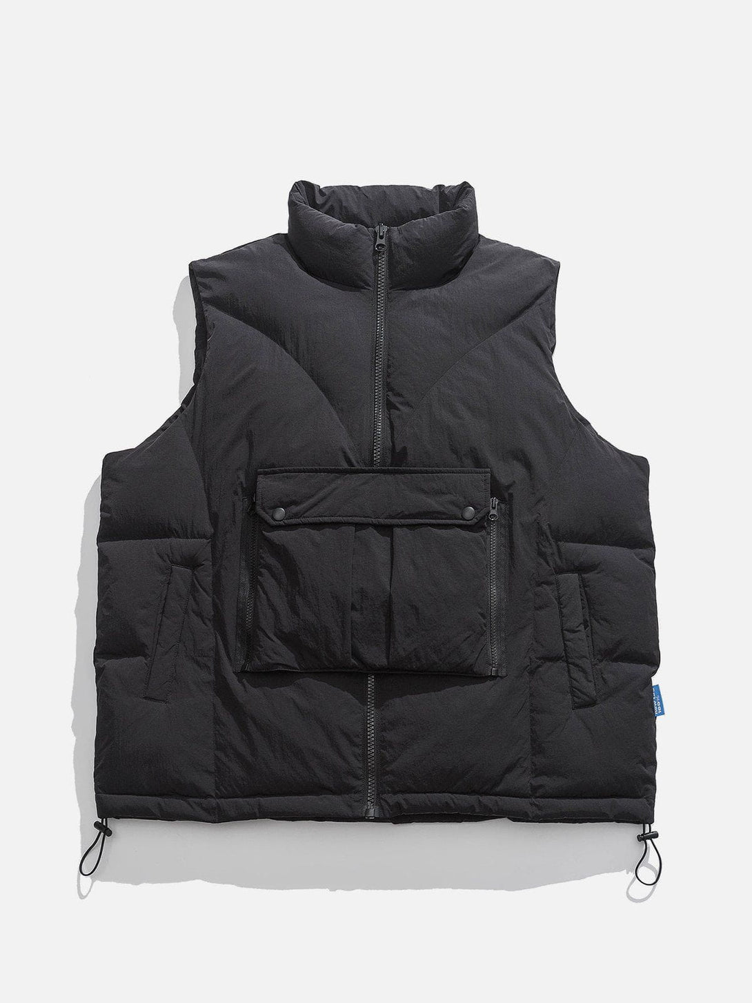 Lacezy - Front Pocket Trim Gilet- Streetwear Fashion - lacezy.com