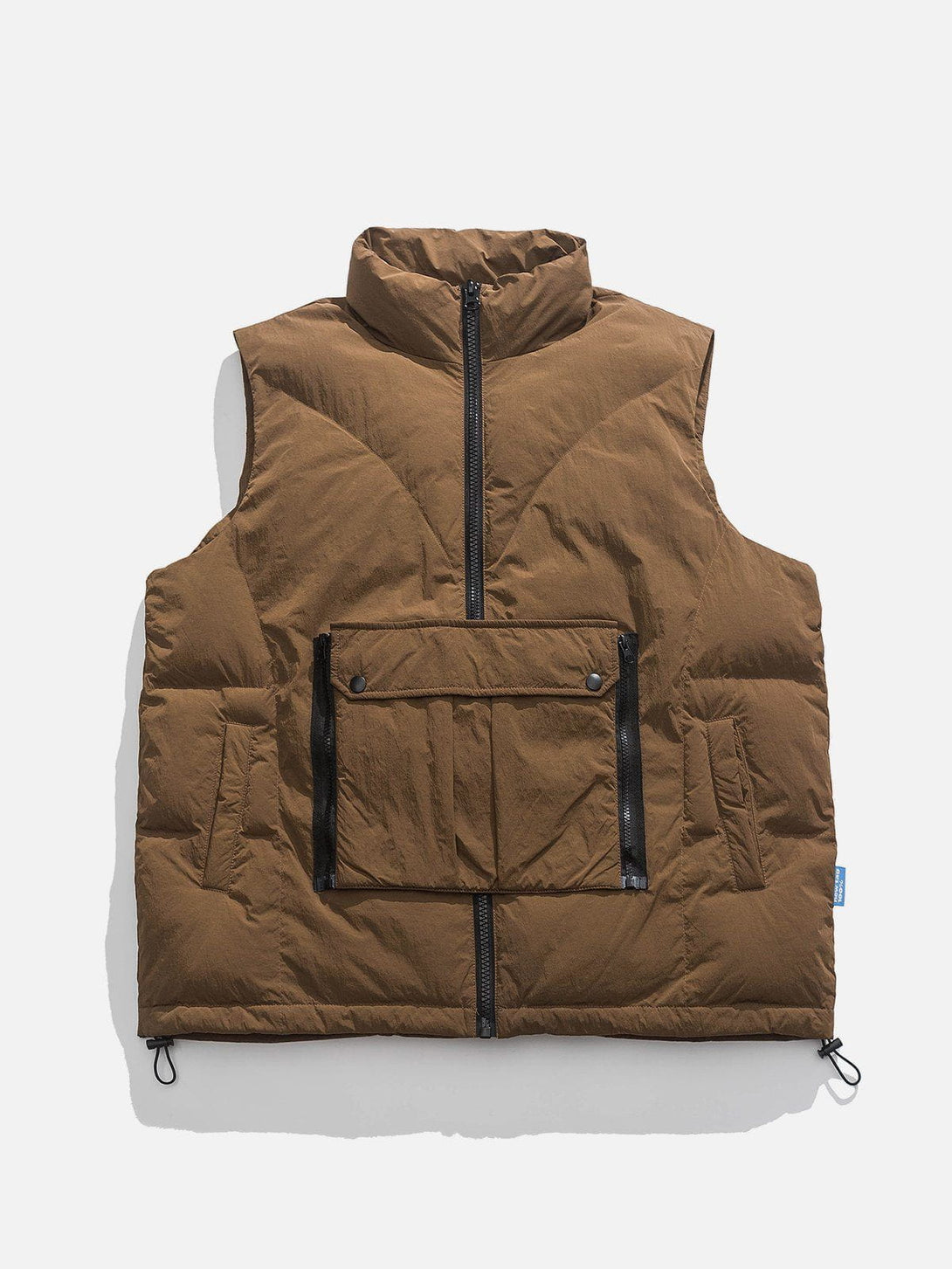 Lacezy - Front Pocket Trim Gilet- Streetwear Fashion - lacezy.com