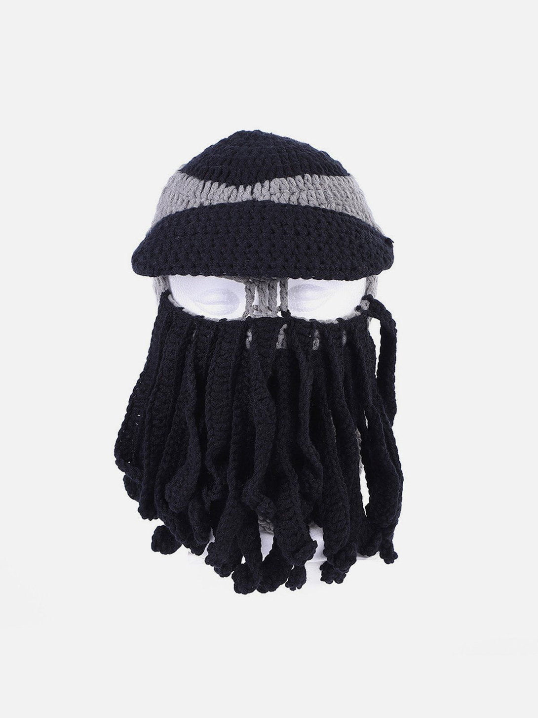 Lacezy - Funny Knit Masked Octopus Hat- Streetwear Fashion - lacezy.com