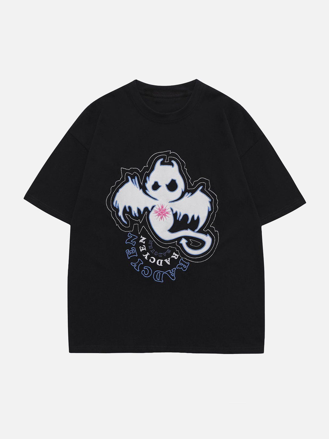 Lacezy - Ghost 3D Dimensional Pattern Tee- Streetwear Fashion - lacezy.com