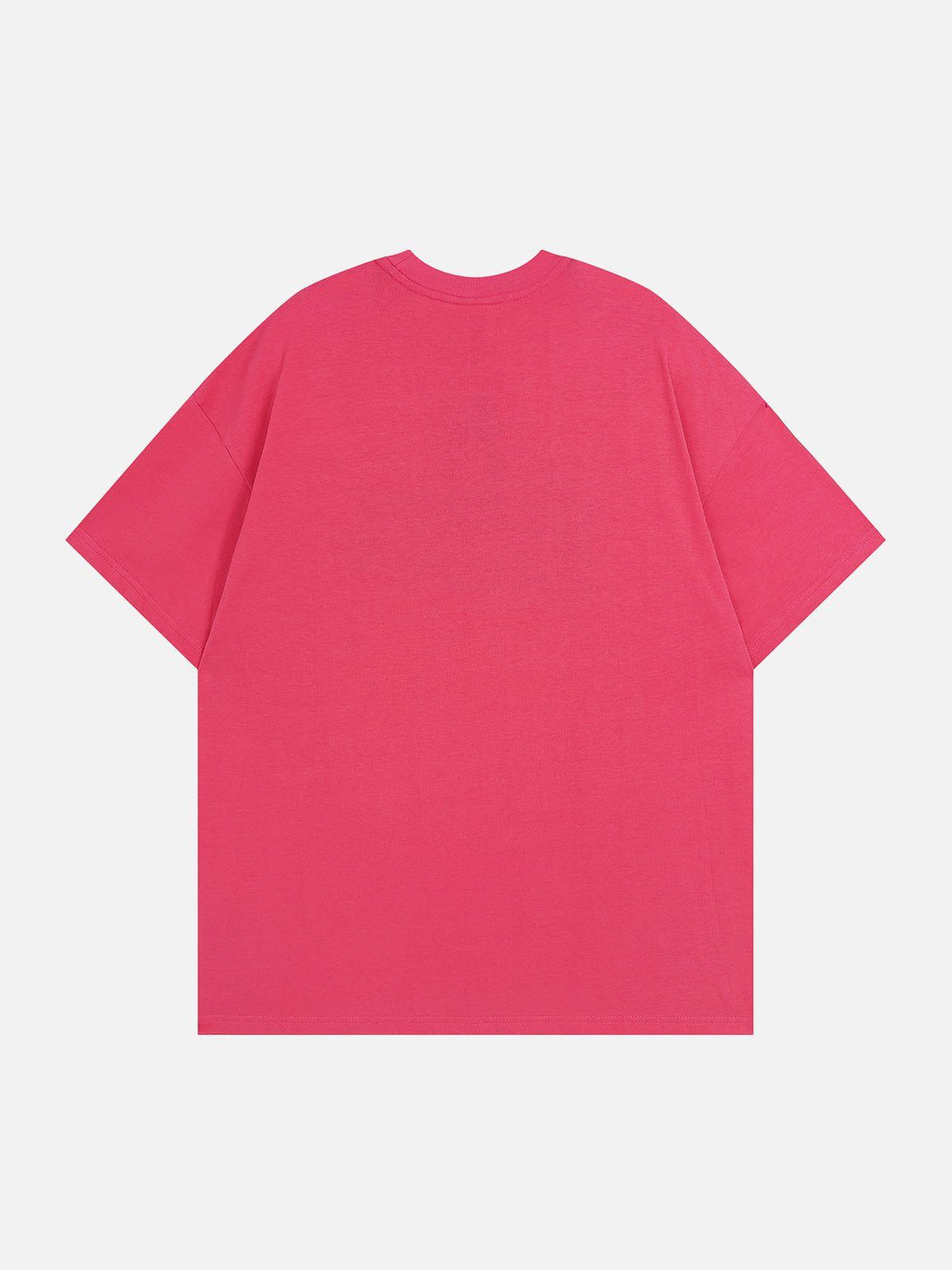 Lacezy - Gradient Embroidery Letter Tee- Streetwear Fashion - lacezy.com