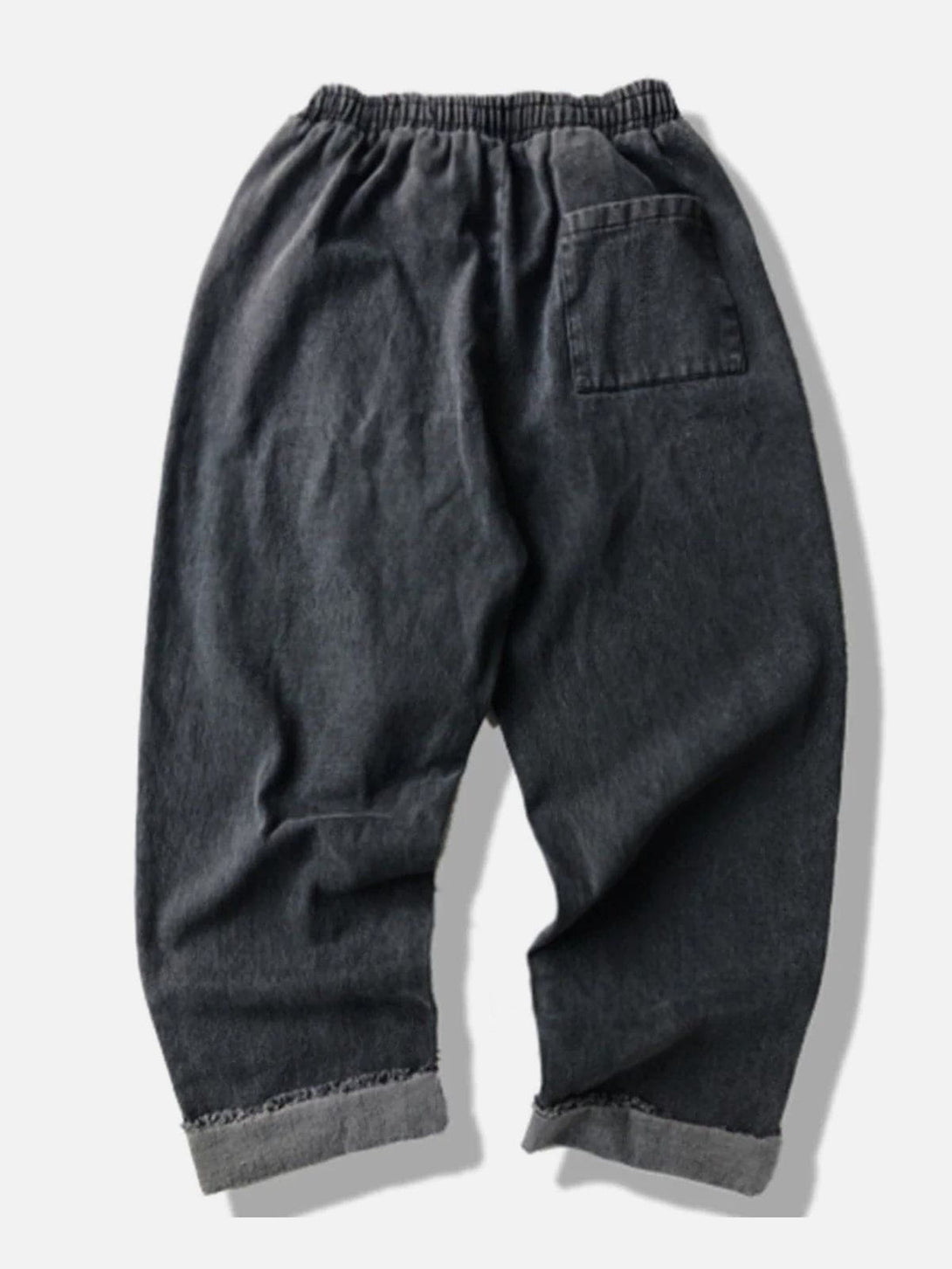 Lacezy - Gradient Webbing Jeans- Streetwear Fashion - lacezy.com