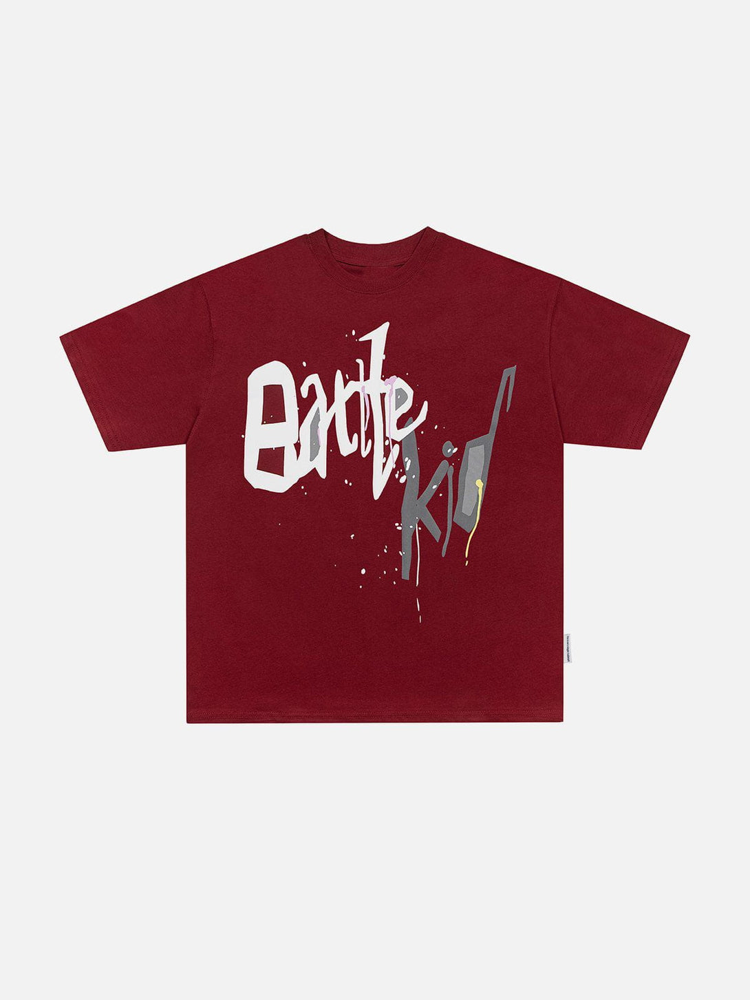 Lacezy - Graffiti Letter Print Tee- Streetwear Fashion - lacezy.com