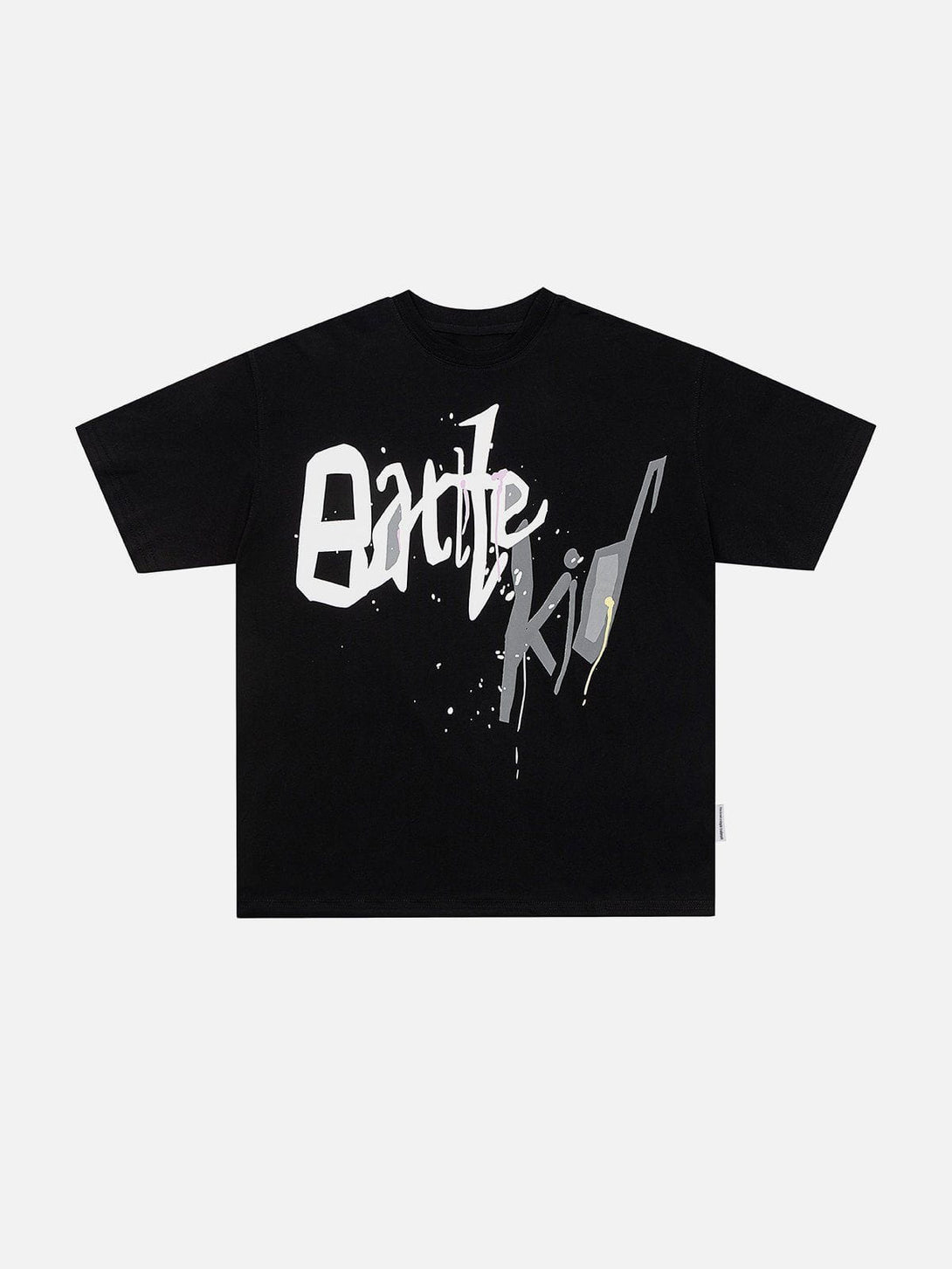 Lacezy - Graffiti Letter Print Tee- Streetwear Fashion - lacezy.com