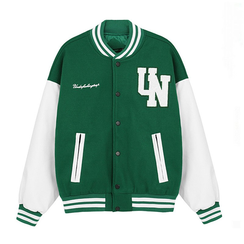 Lacezy - Green UNTP Jacket- Streetwear Fashion - lacezy.com