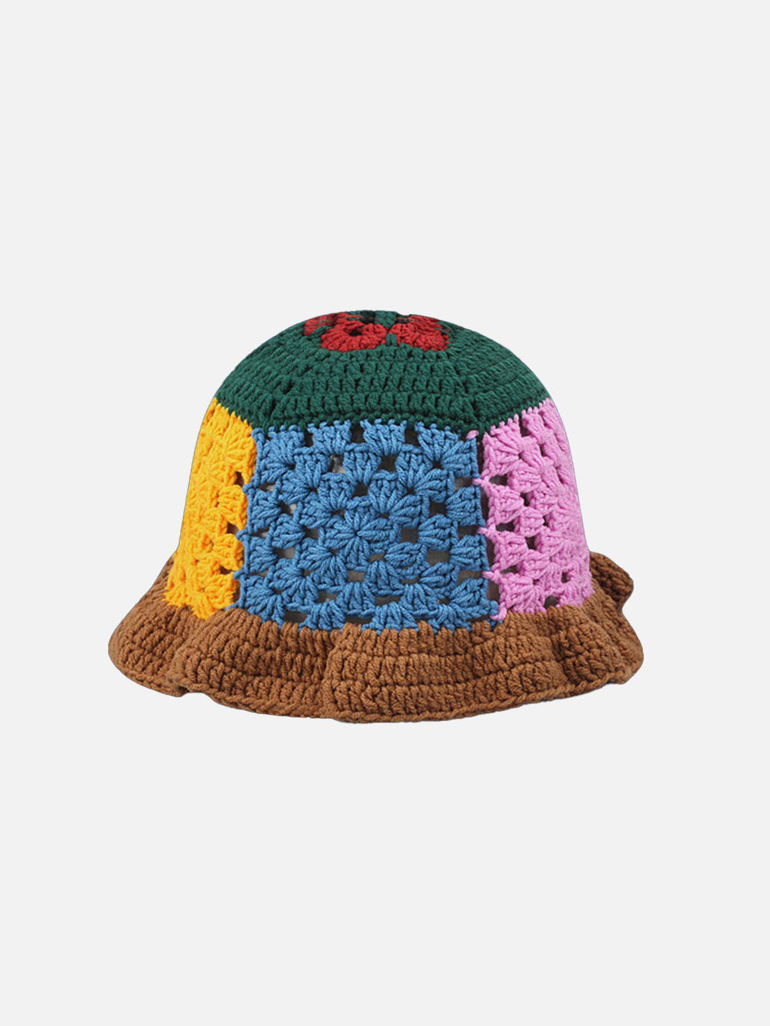 Lacezy - Handmade Crochet Open Knit Bucket Hat- Streetwear Fashion - lacezy.com