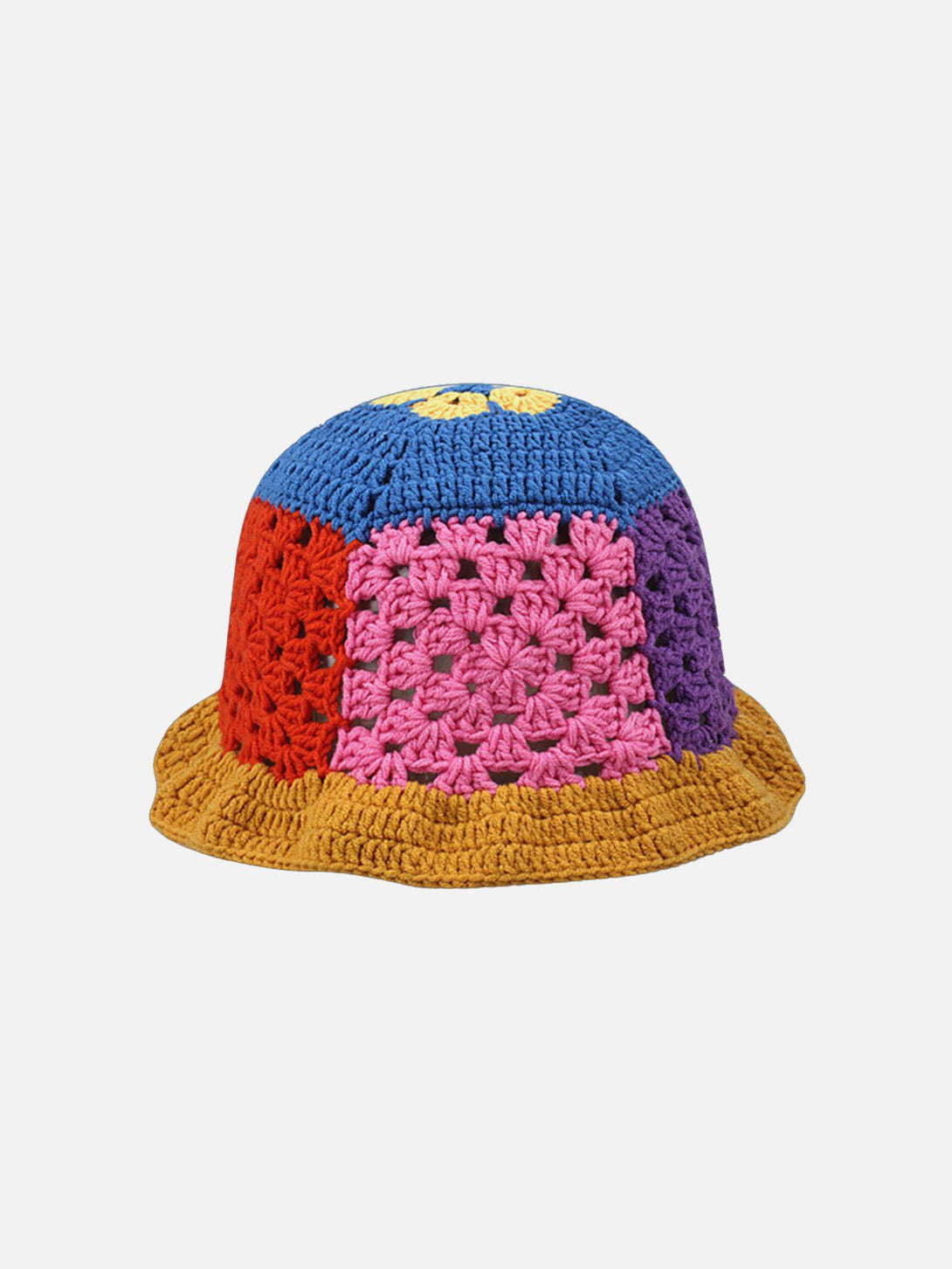 Lacezy - Handmade Crochet Open Knit Bucket Hat- Streetwear Fashion - lacezy.com