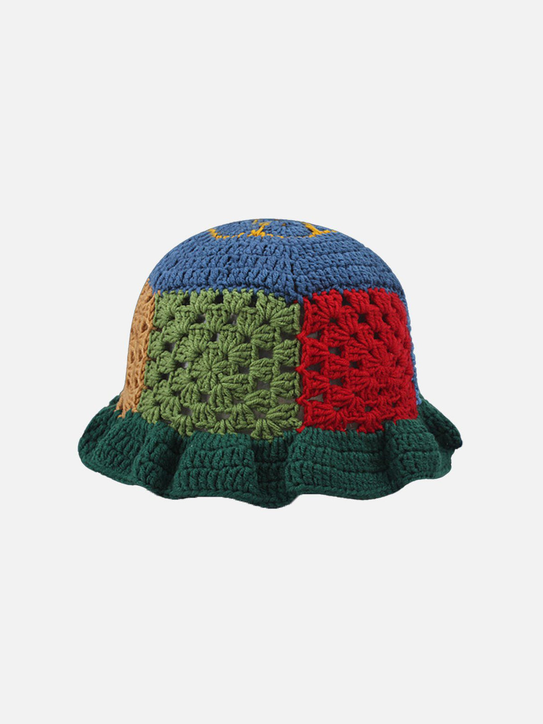 Lacezy - Handmade Crochet Open Knit Bucket Hat- Streetwear Fashion - lacezy.com