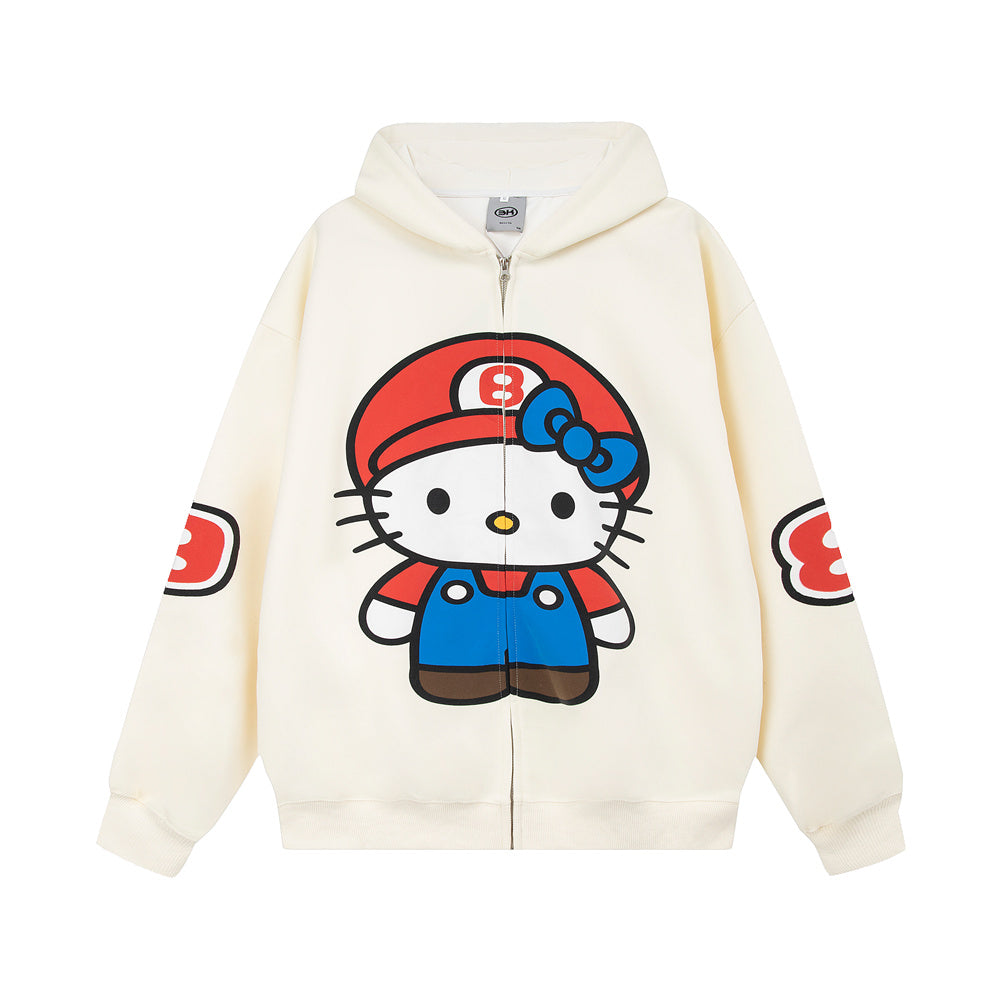 Lacezy - Hello Kitty Hoodie- Streetwear Fashion - lacezy.com