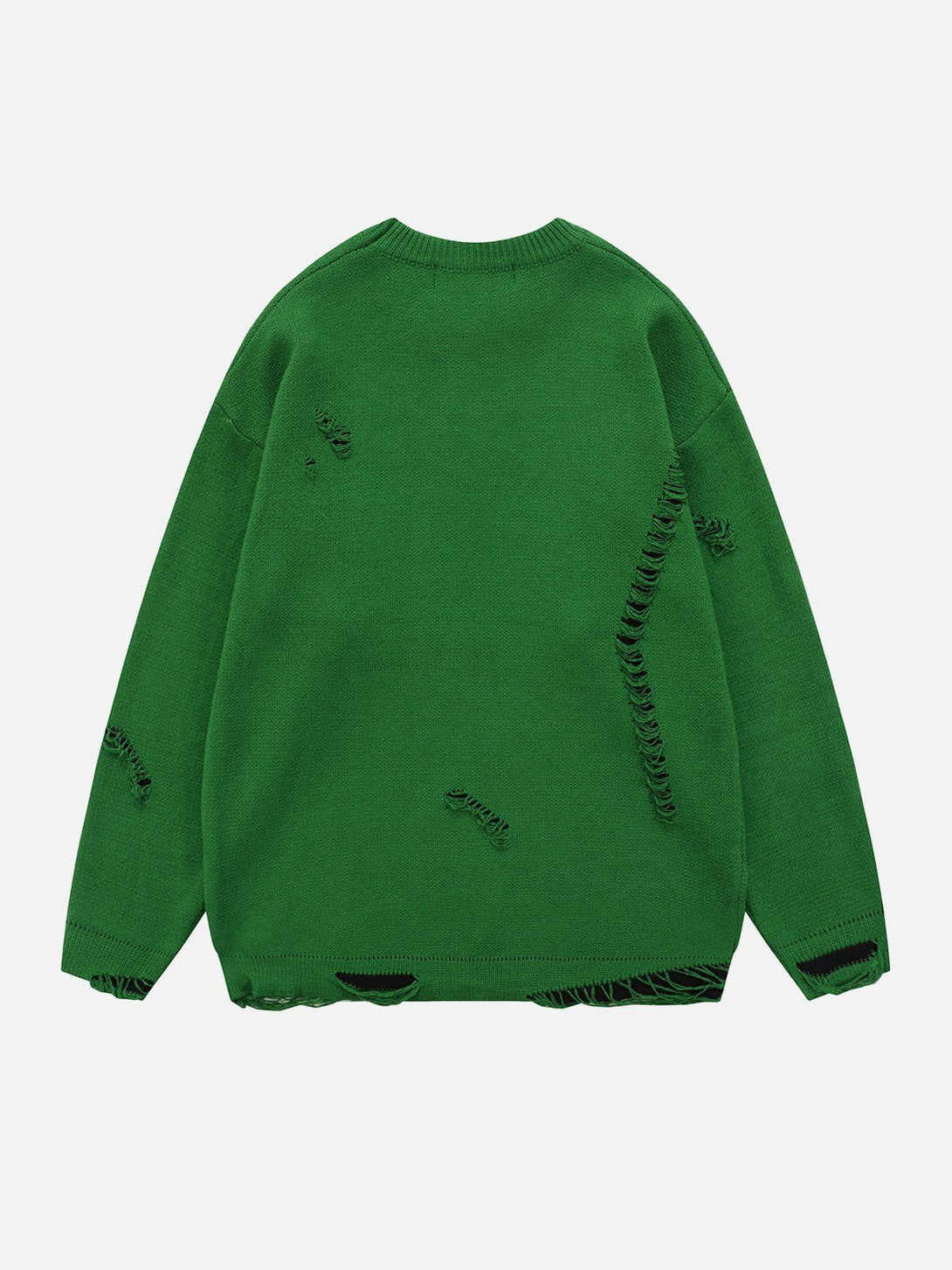 Lacezy - Hole Fake Two Sweater- Streetwear Fashion - lacezy.com