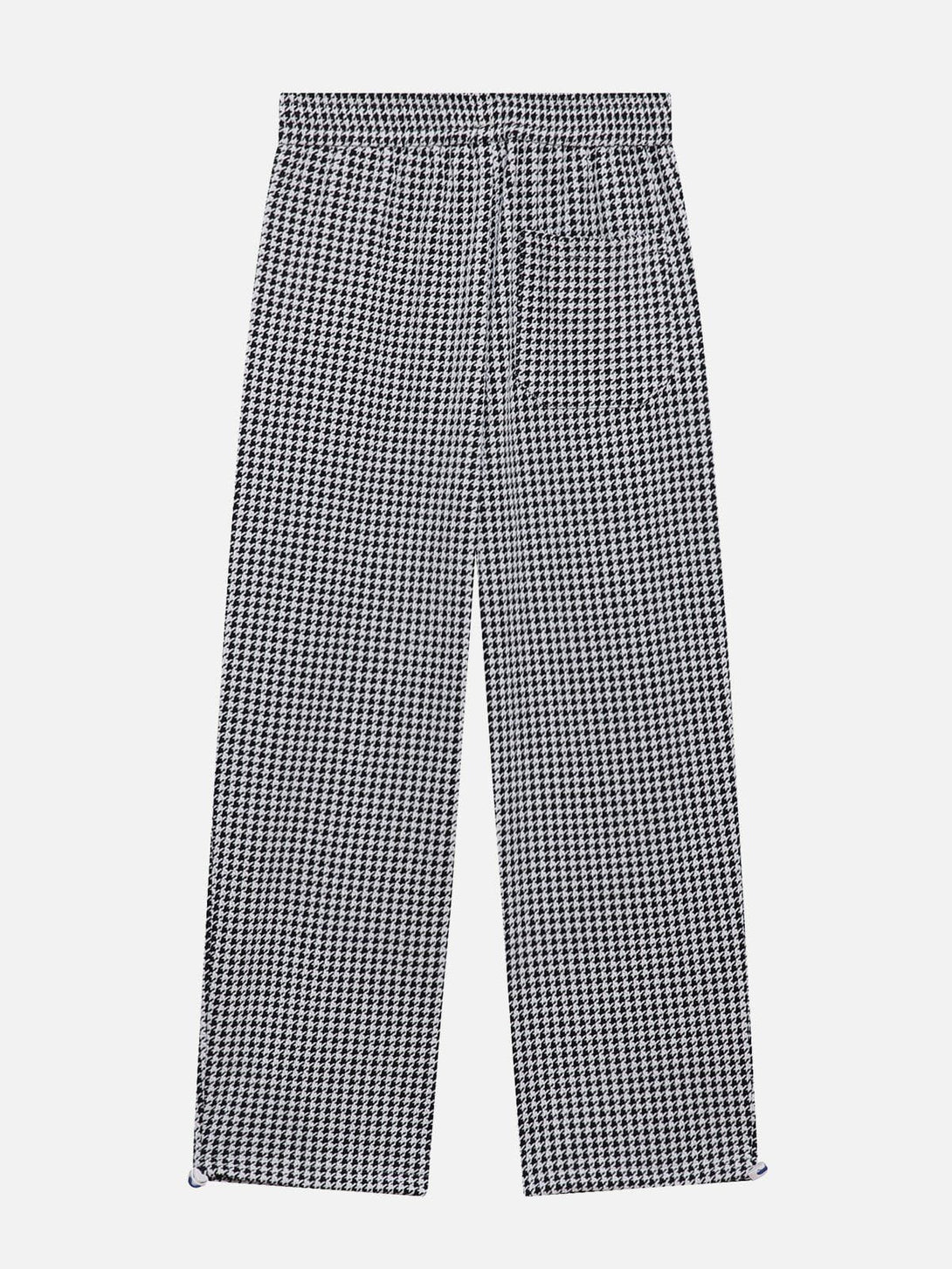 Lacezy - Houndstooth Straight-leg Casual Pants- Streetwear Fashion - lacezy.com