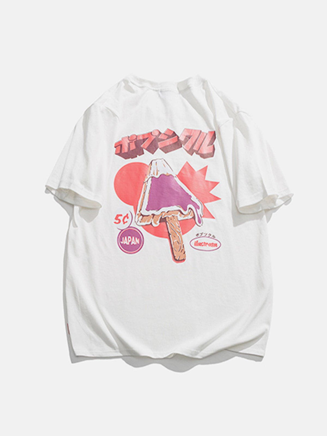 Lacezy - Ice Cream Print Tee- Streetwear Fashion - lacezy.com