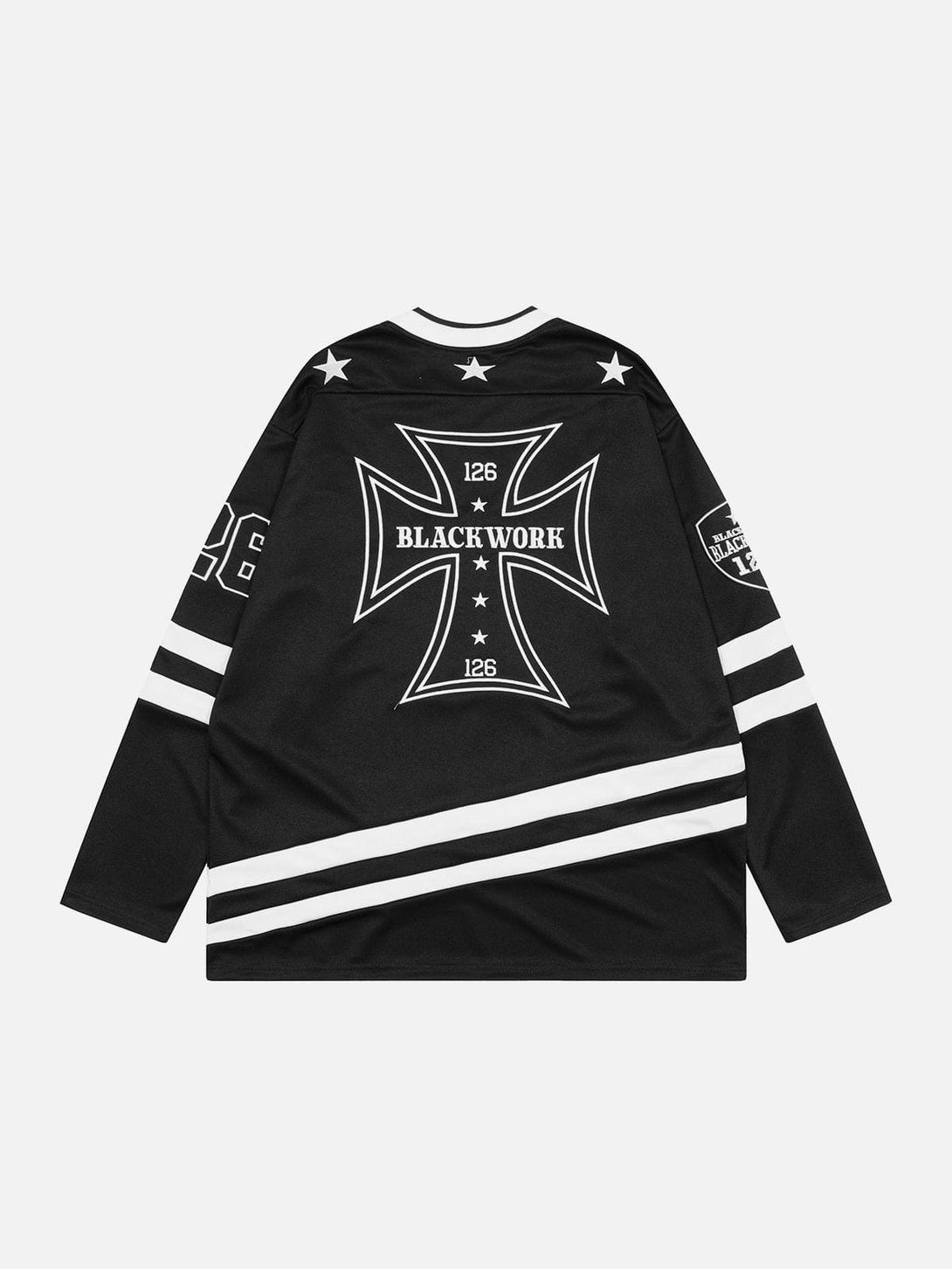 Lacezy - Ice Hockey Jersey Sweatshirt- Streetwear Fashion - lacezy.com