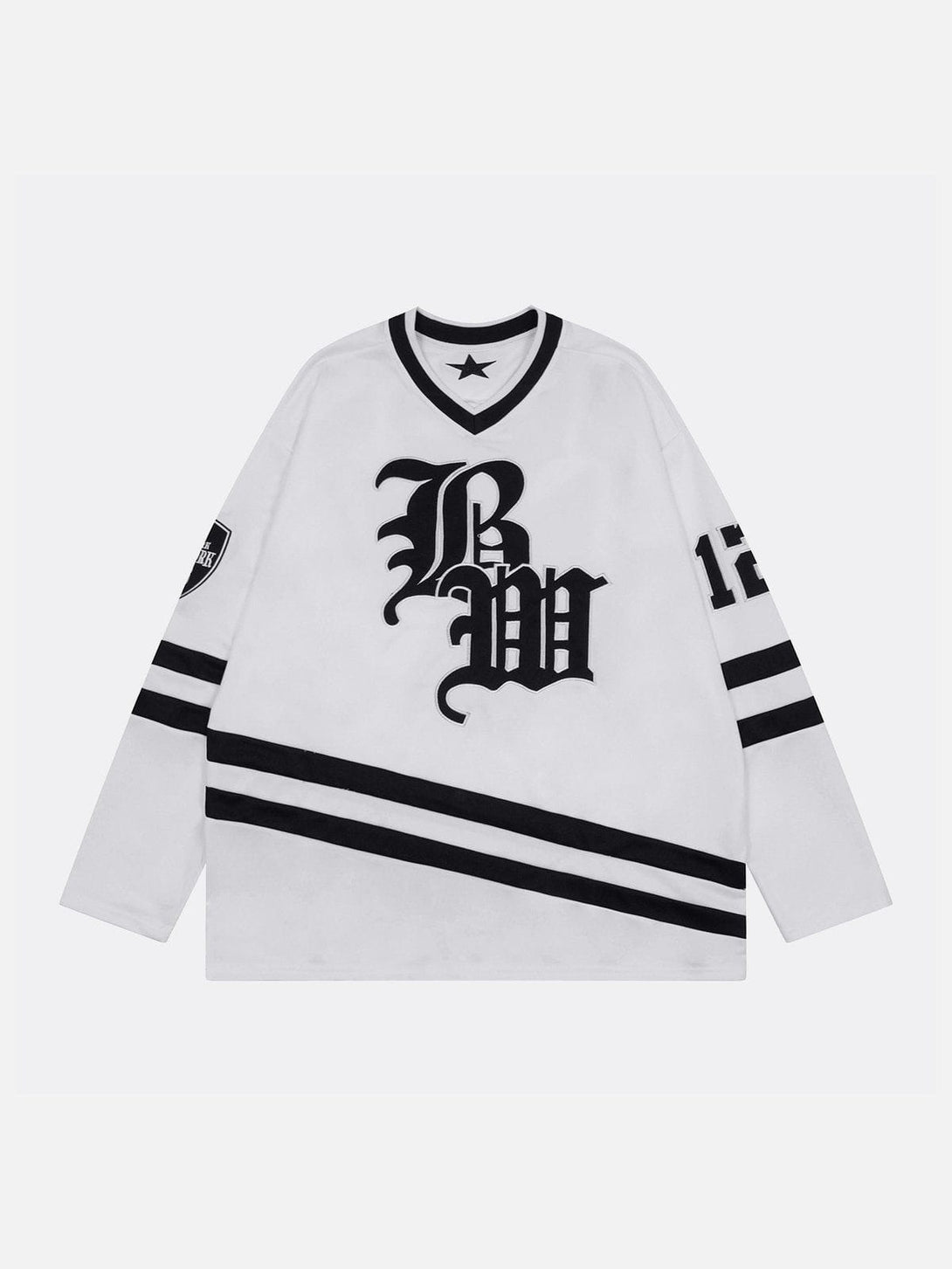 Lacezy - Ice Hockey Jersey Sweatshirt- Streetwear Fashion - lacezy.com