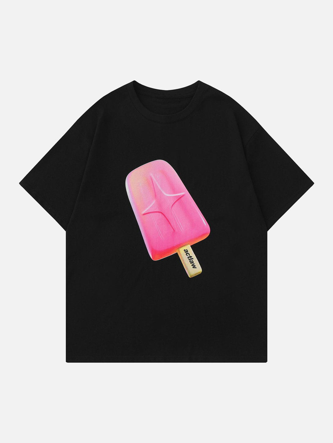 Lacezy - Ice Lolly Print Tee- Streetwear Fashion - lacezy.com