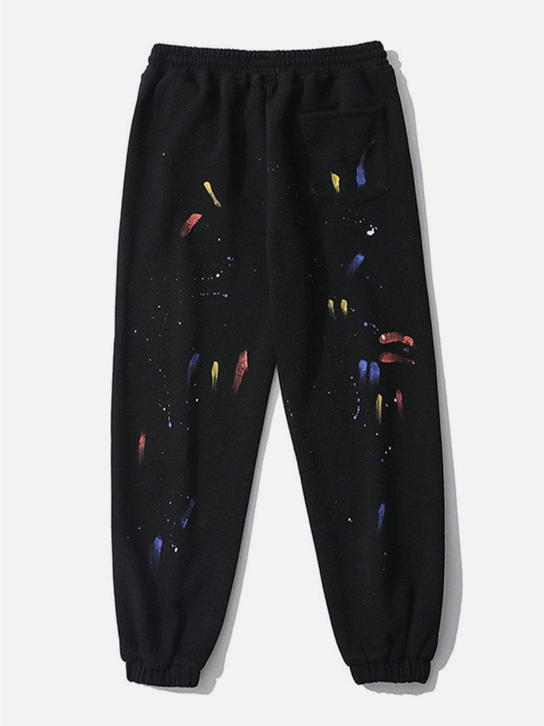 Lacezy - Ink Graffiti Track Pants- Streetwear Fashion - lacezy.com