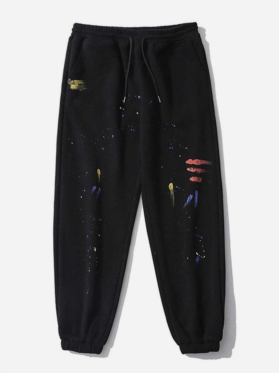 Lacezy - Ink Graffiti Track Pants- Streetwear Fashion - lacezy.com