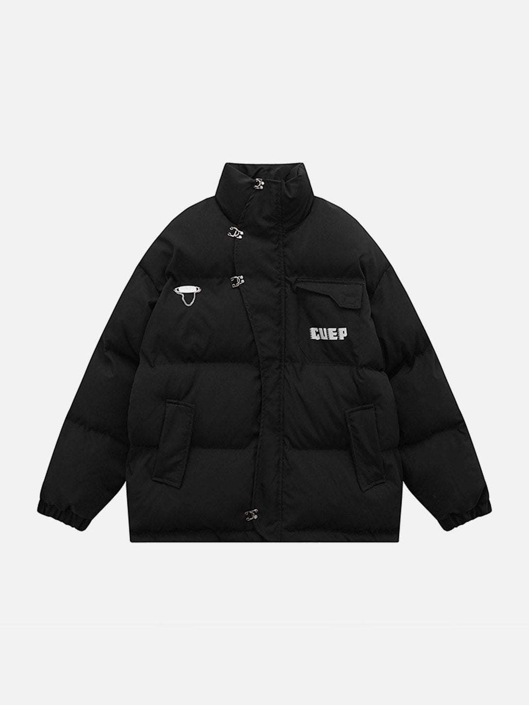 Lacezy - Irregular Design Winter Coat- Streetwear Fashion - lacezy.com