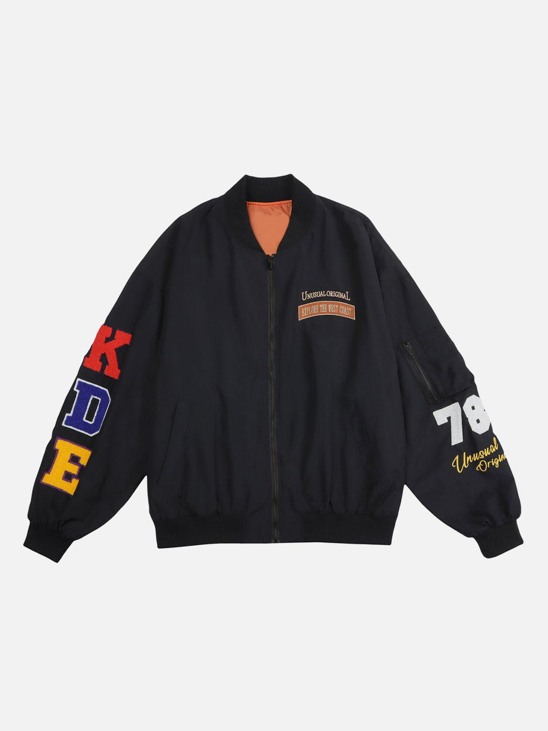 Lacezy - "KDE78" Embroidered Anorak- Streetwear Fashion - lacezy.com