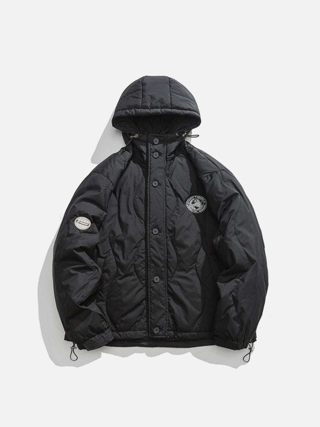 Lacezy - Labeling Winter Coat- Streetwear Fashion - lacezy.com