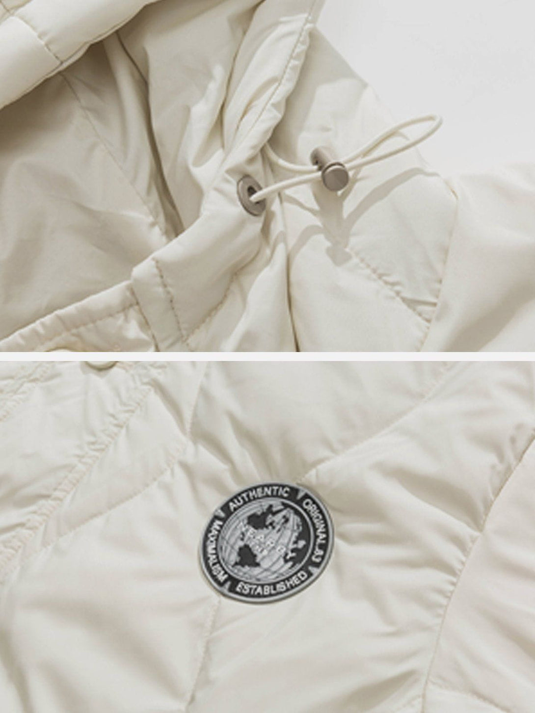 Lacezy - Labeling Winter Coat- Streetwear Fashion - lacezy.com