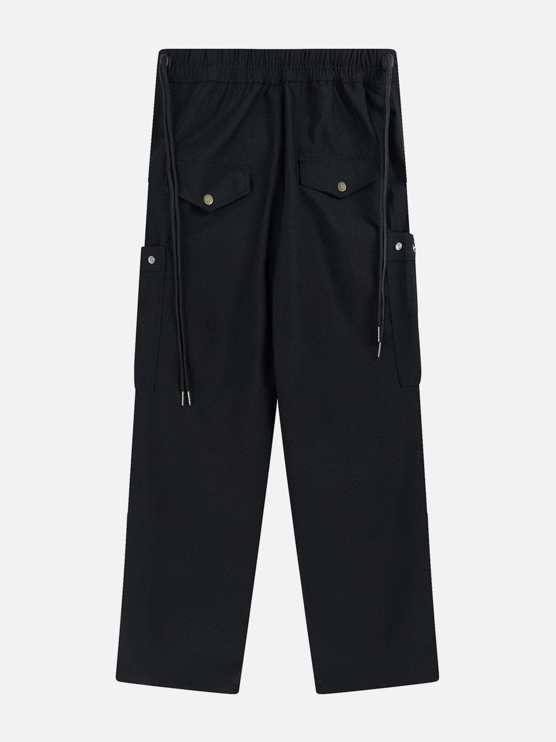 Lacezy - Large Pocket Drawstring Pants- Streetwear Fashion - lacezy.com