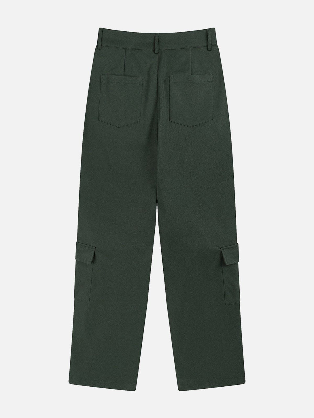 Lacezy - Large Pocket Zip Pants- Streetwear Fashion - lacezy.com