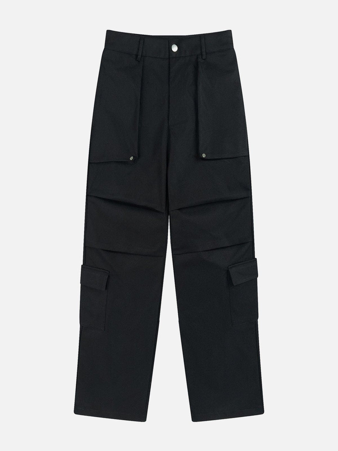 Lacezy - Large Pocket Zip Pants- Streetwear Fashion - lacezy.com