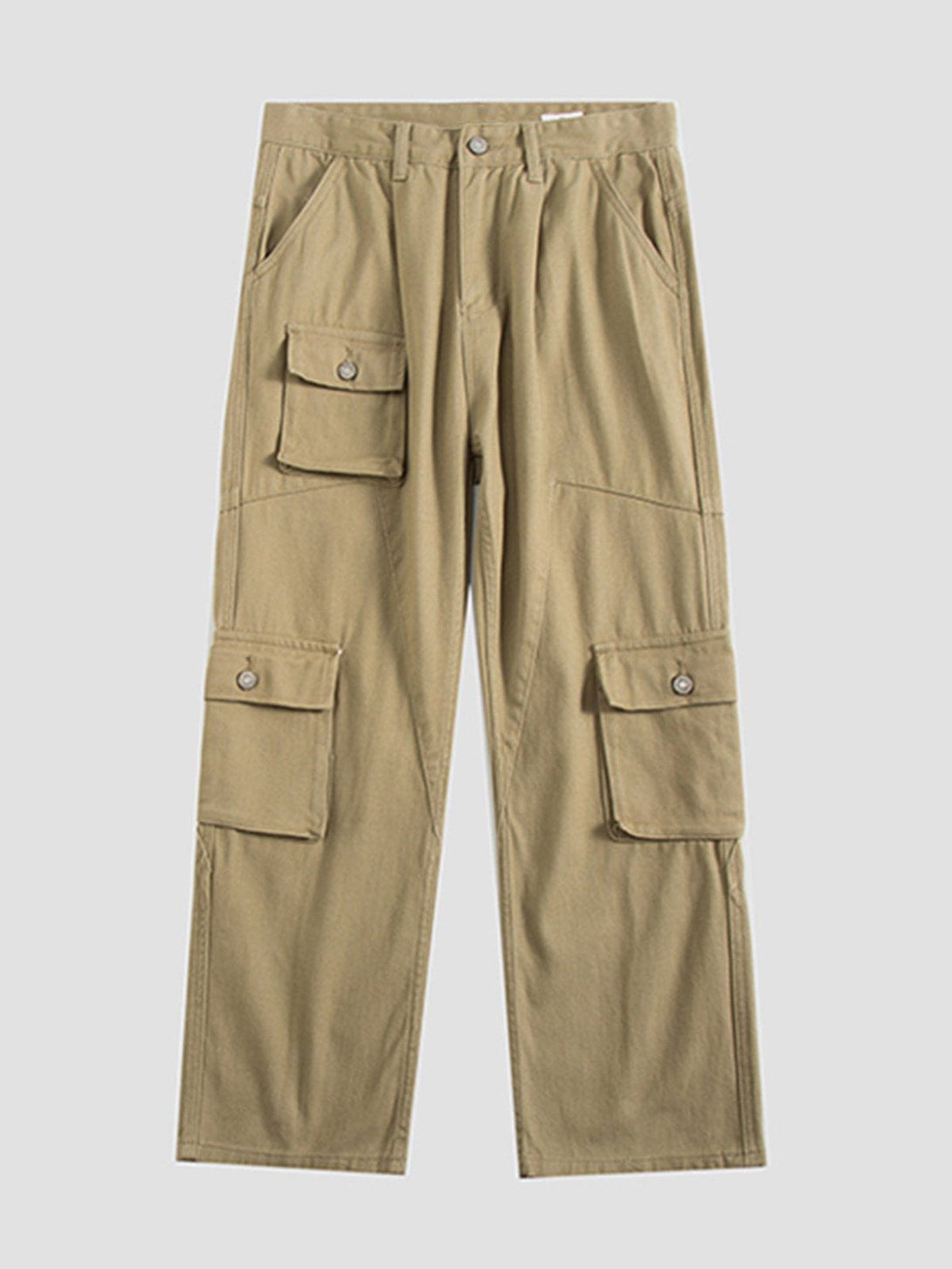 Lacezy - Large Pockets Cargo Pants- Streetwear Fashion - lacezy.com