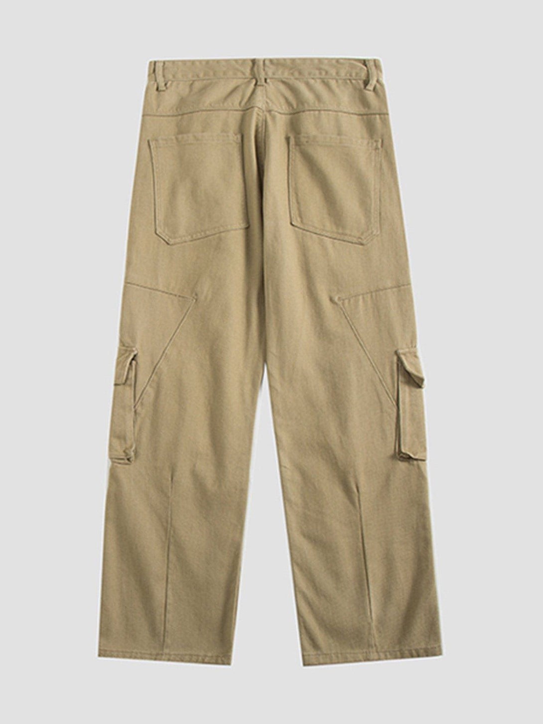 Lacezy - Large Pockets Cargo Pants- Streetwear Fashion - lacezy.com