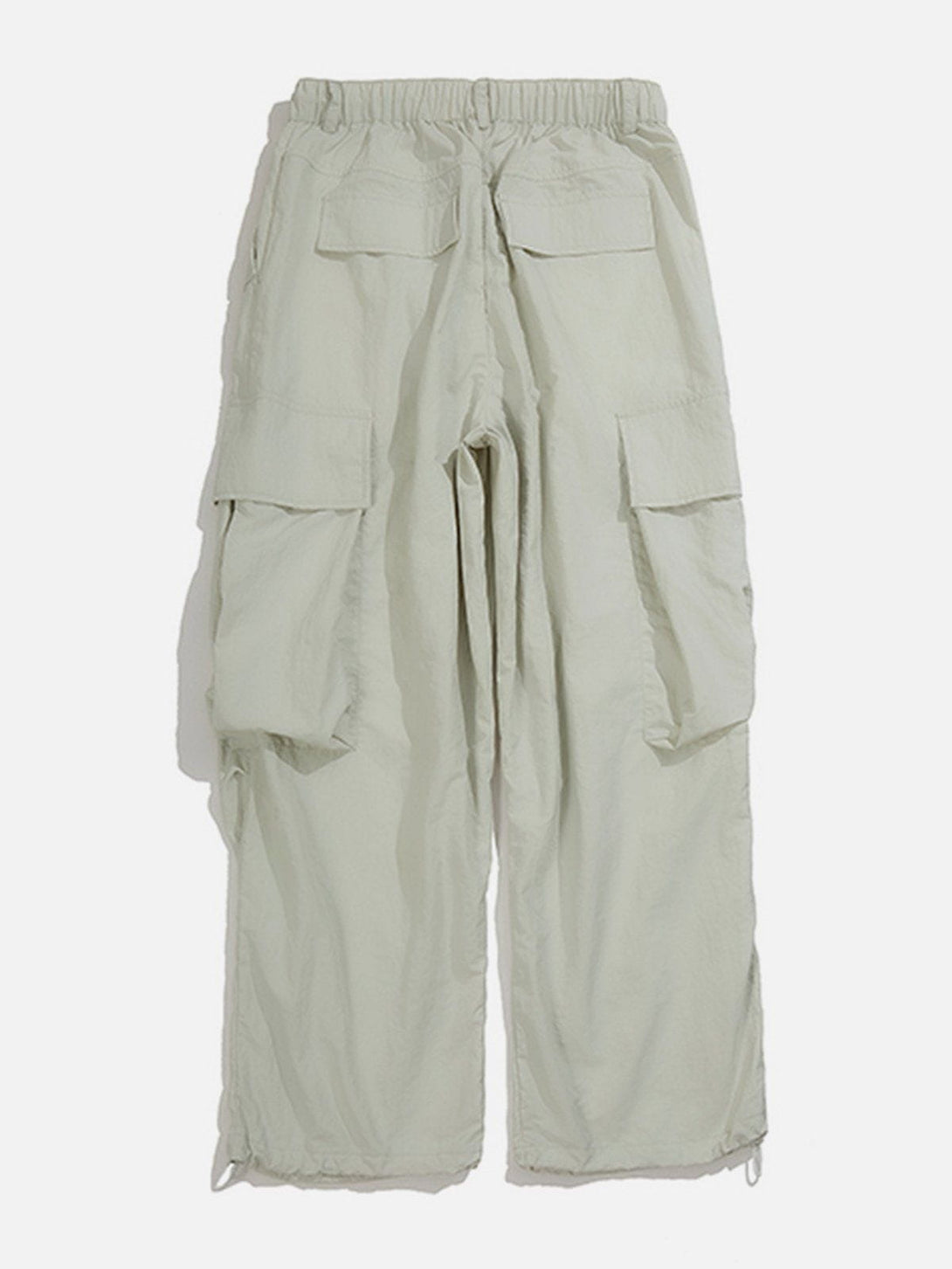 Lacezy - Large Pockets Loose Cargo Pants- Streetwear Fashion - lacezy.com