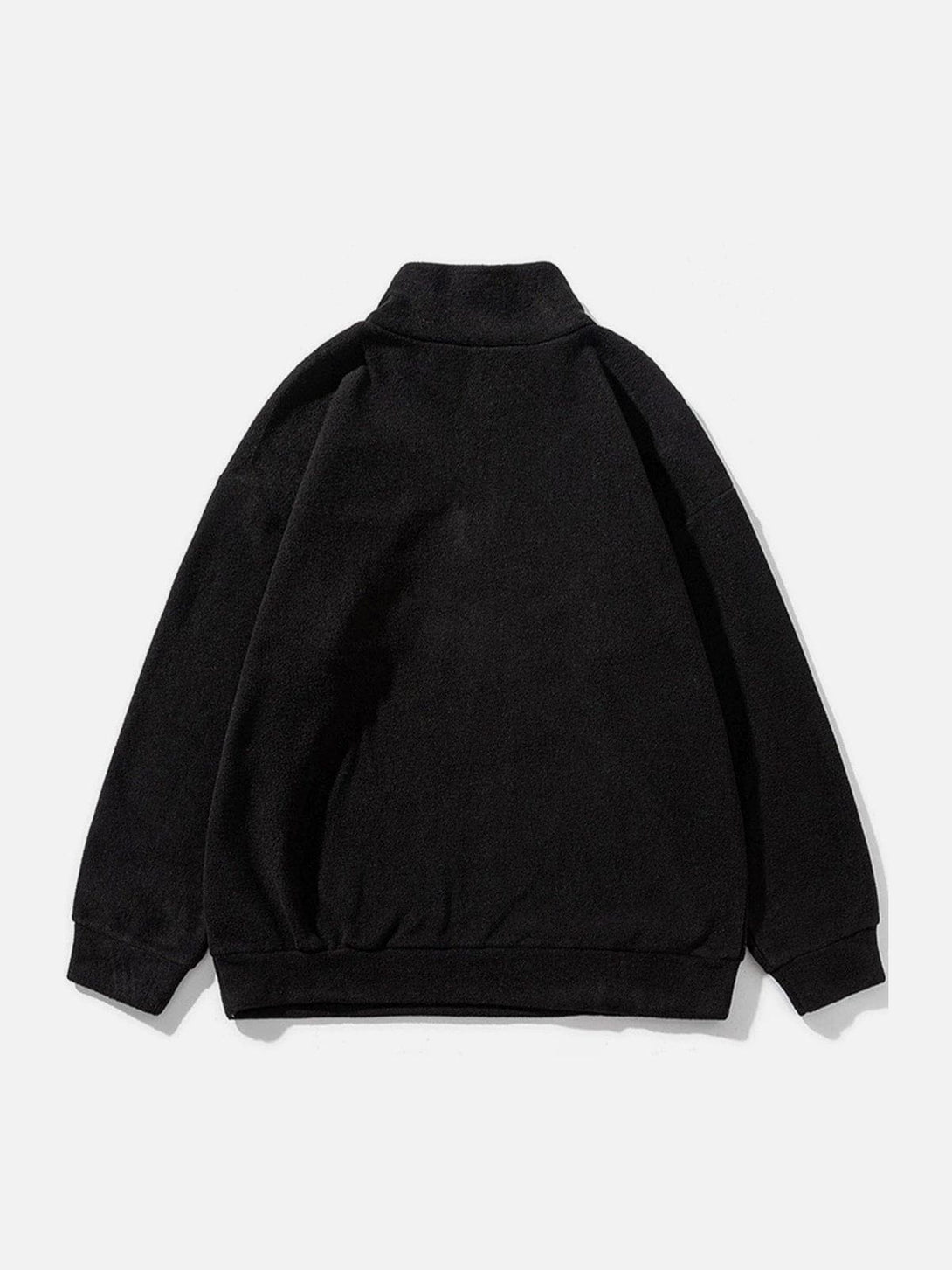 Lacezy - Letter Label Sweatshirt- Streetwear Fashion - lacezy.com