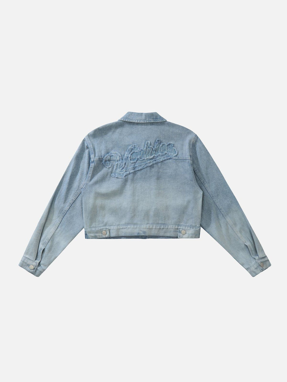 Lacezy - Letter Patch Jacket- Streetwear Fashion - lacezy.com