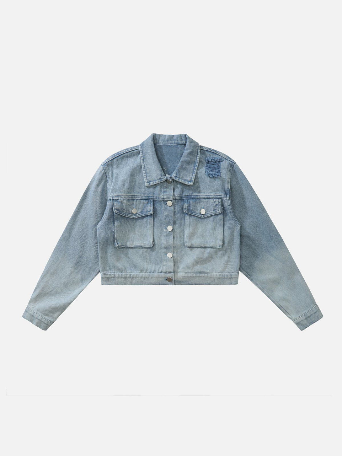 Lacezy - Letter Patch Jacket- Streetwear Fashion - lacezy.com