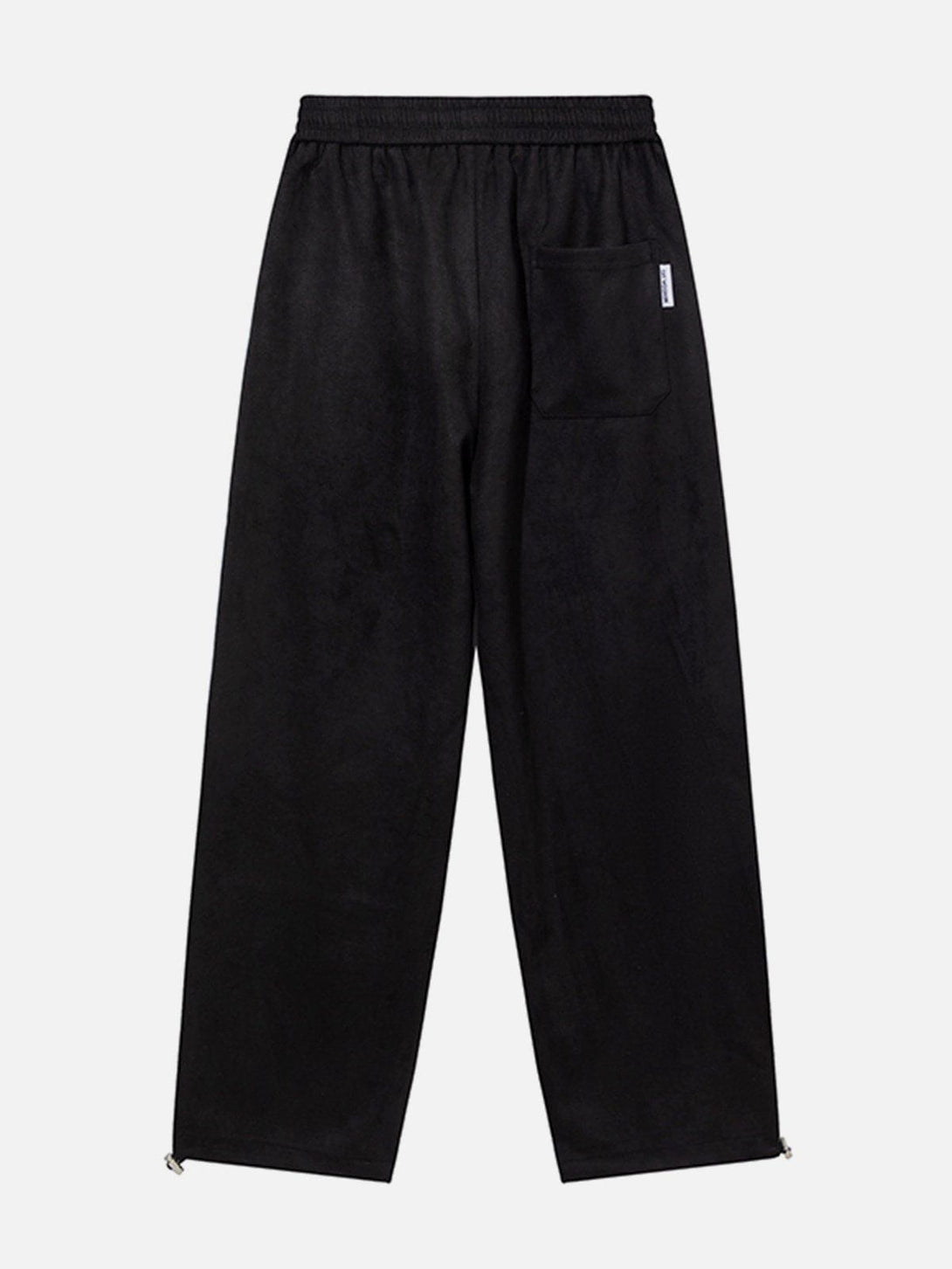 Lacezy - Letter Print Drawstring Pants- Streetwear Fashion - lacezy.com