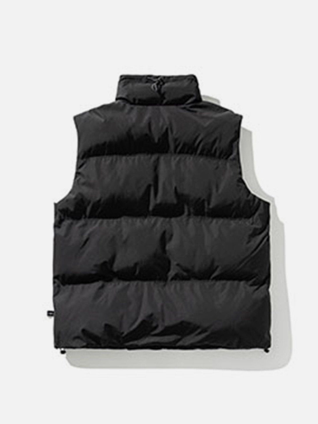 Lacezy - Letter Print Thick Gilet- Streetwear Fashion - lacezy.com