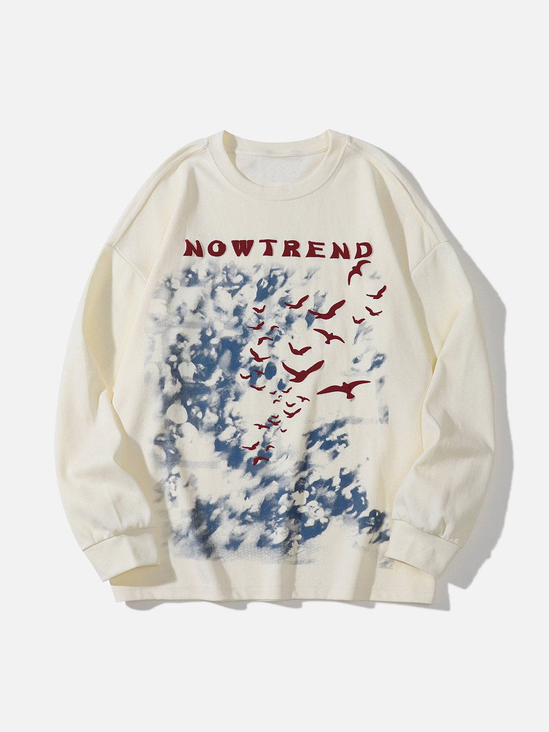 Lacezy - Letter Printed Sweatshirt- Streetwear Fashion - lacezy.com