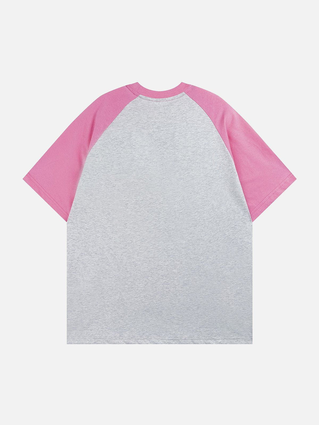 Lacezy - Letter Printing Patchwork Tee- Streetwear Fashion - lacezy.com