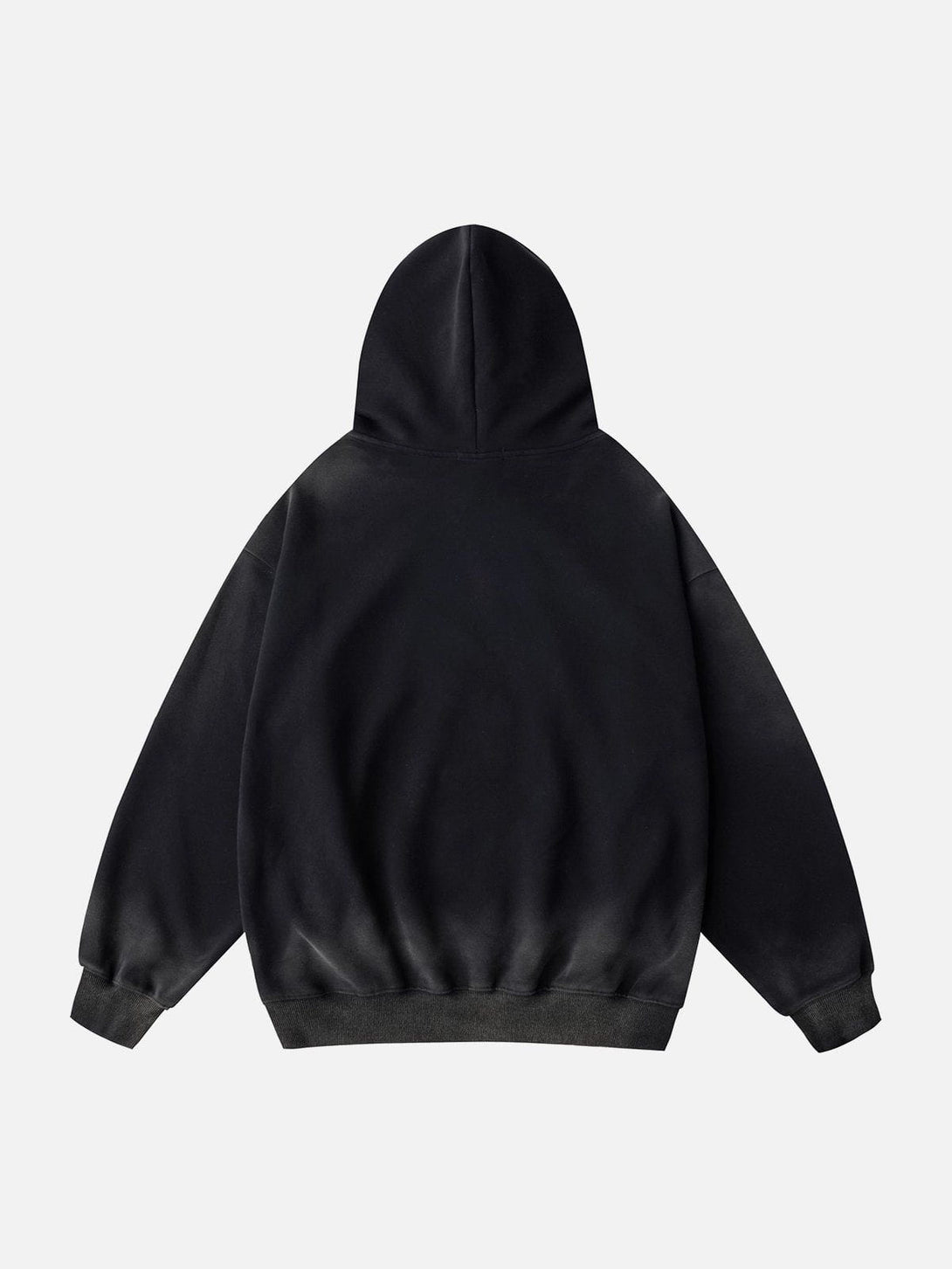 Lacezy - Letter Washed Hoodie- Streetwear Fashion - lacezy.com