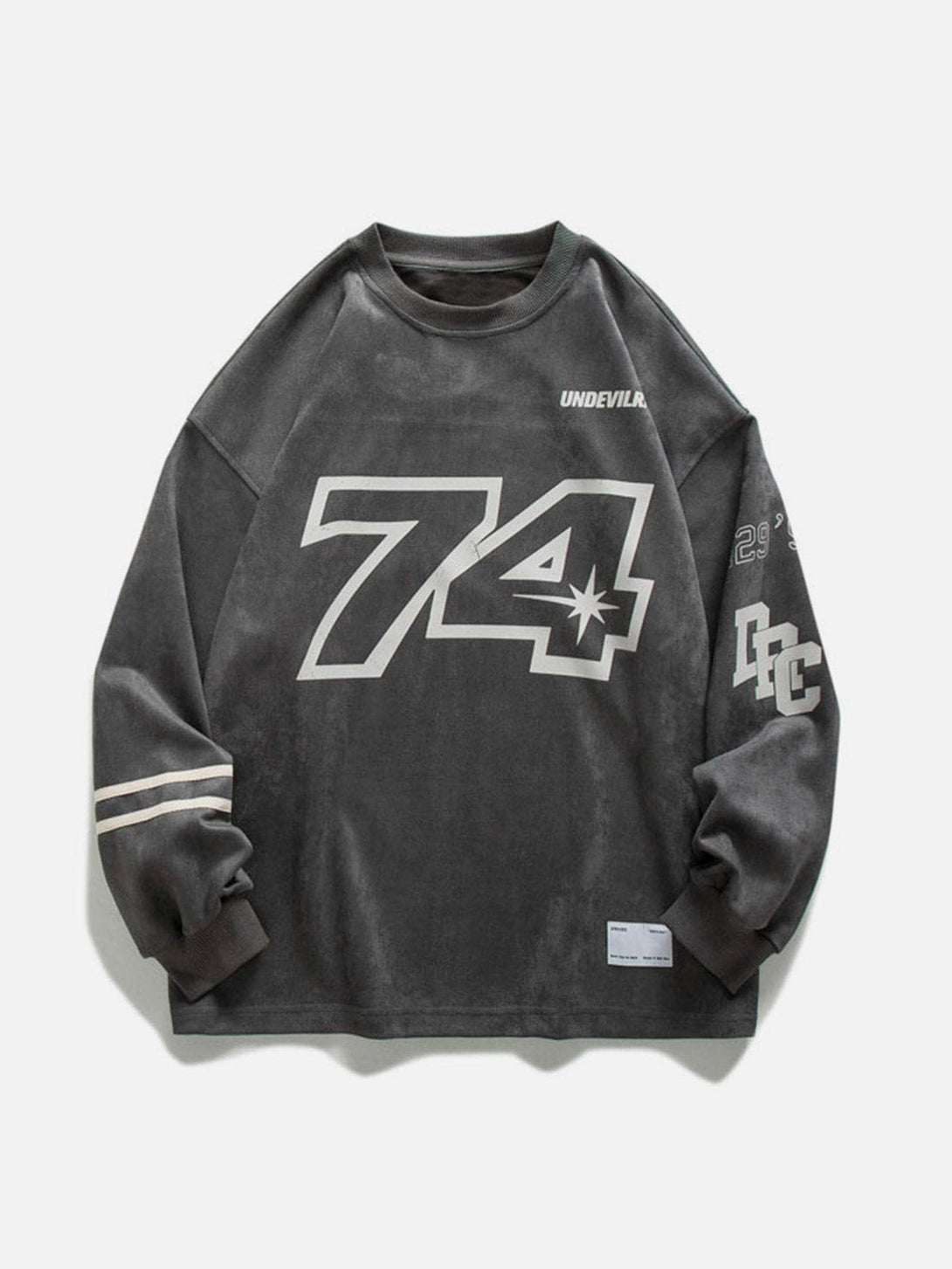 Lacezy - Lettered Sweatshirt- Streetwear Fashion - lacezy.com