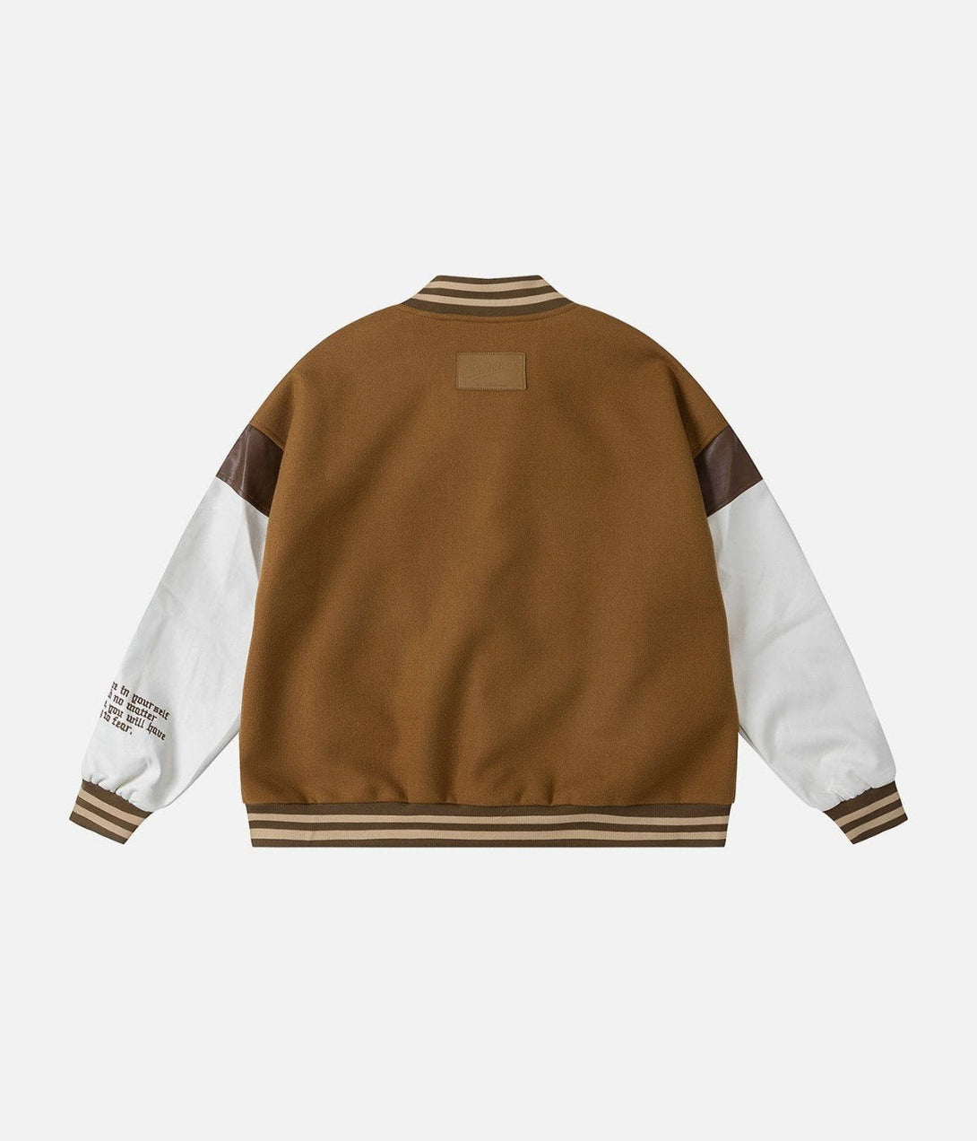 Lacezy - Letters Embossing Varsity Jacket- Streetwear Fashion - lacezy.com