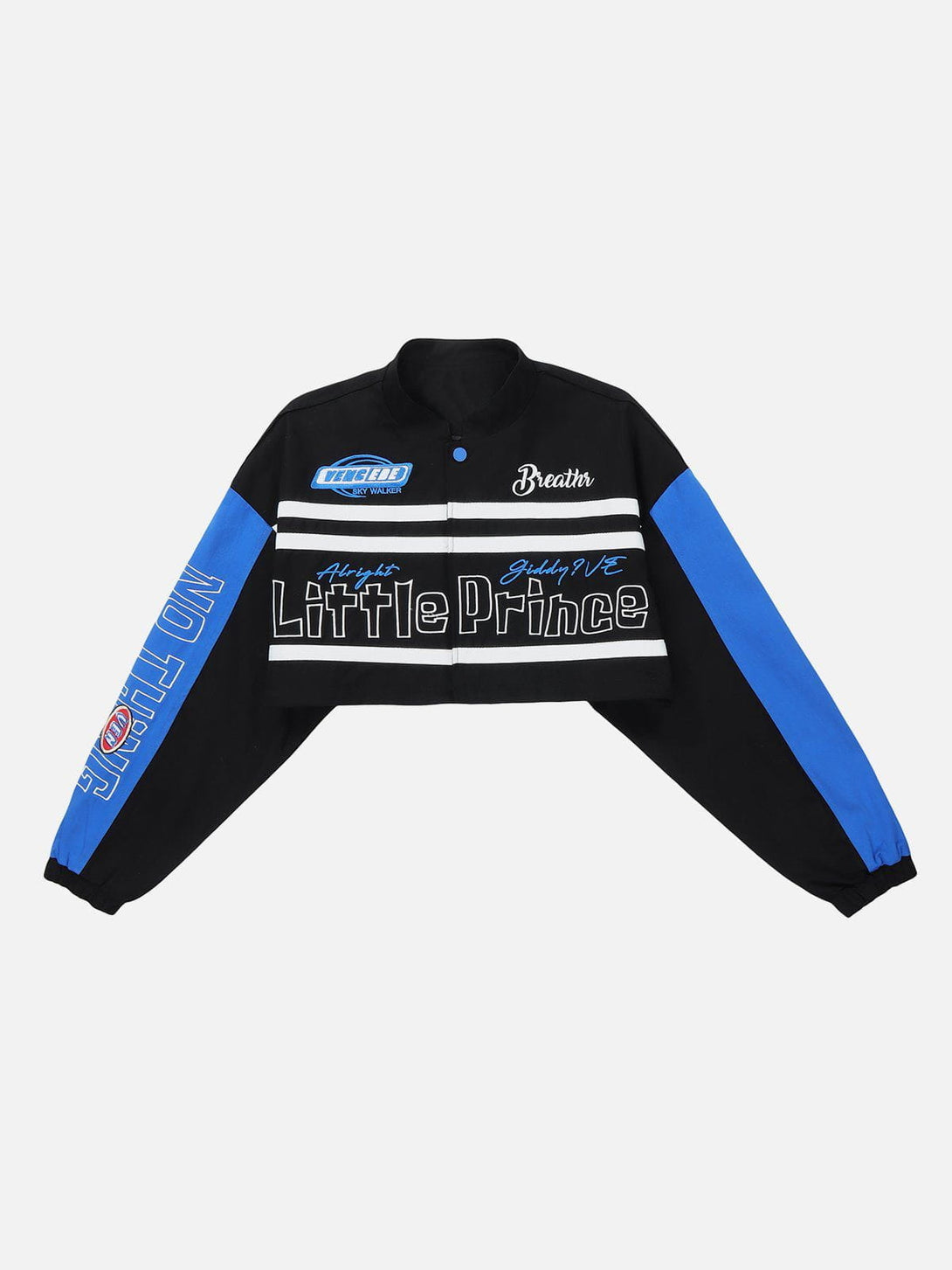 Lacezy - Little Prince Racing Detachable Jacket- Streetwear Fashion - lacezy.com