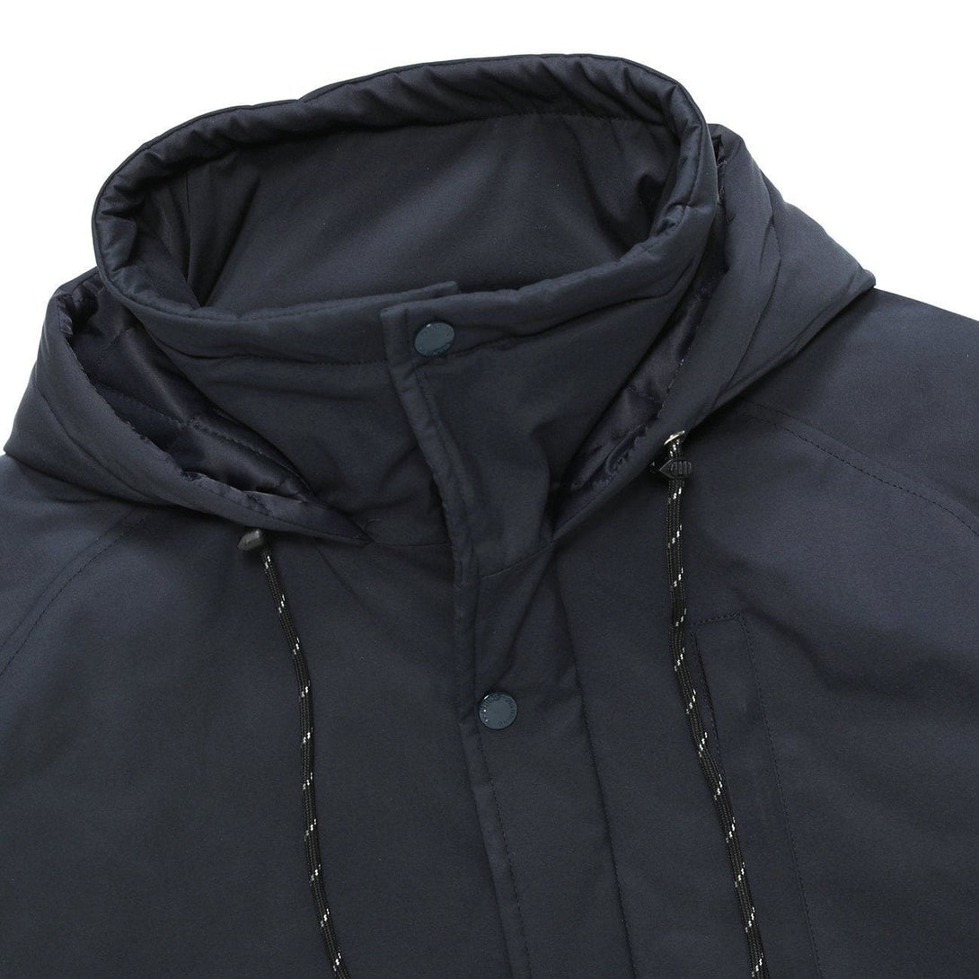 Lacezy - Mid-length Multi-Pocket with Hood Winter Coat- Streetwear Fashion - lacezy.com