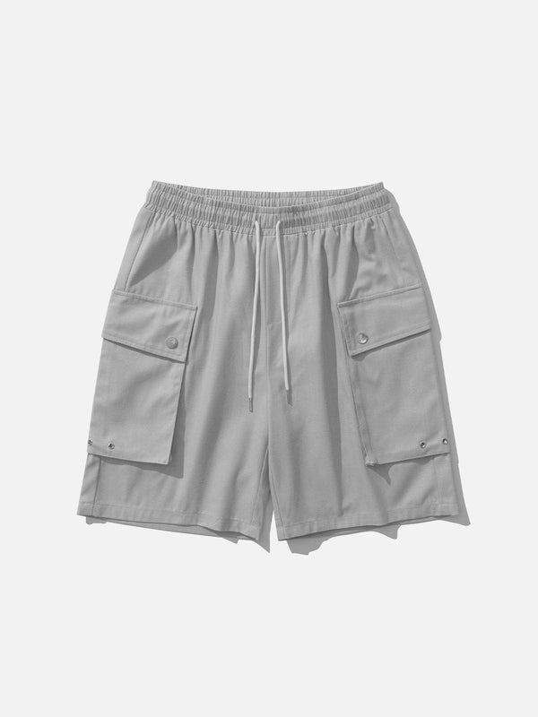 Lacezy - Multi-Pocket Shorts- Streetwear Fashion - lacezy.com