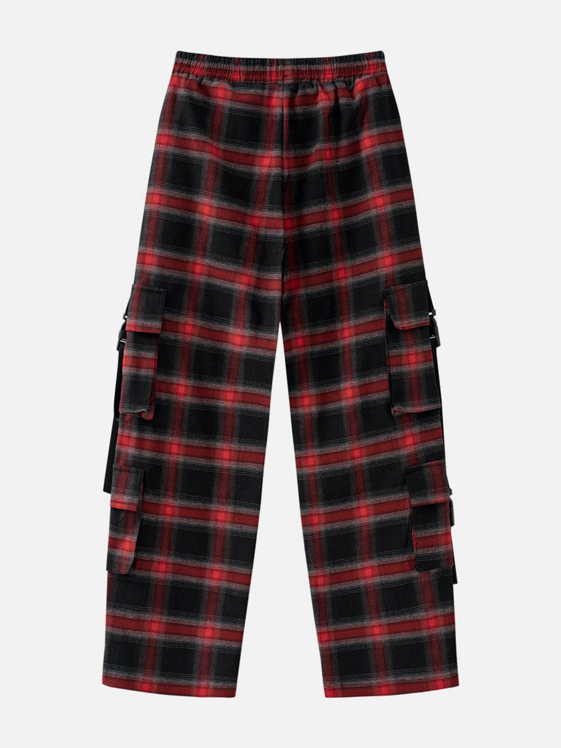 Lacezy - Multi-Pocket Streamer Pants- Streetwear Fashion - lacezy.com