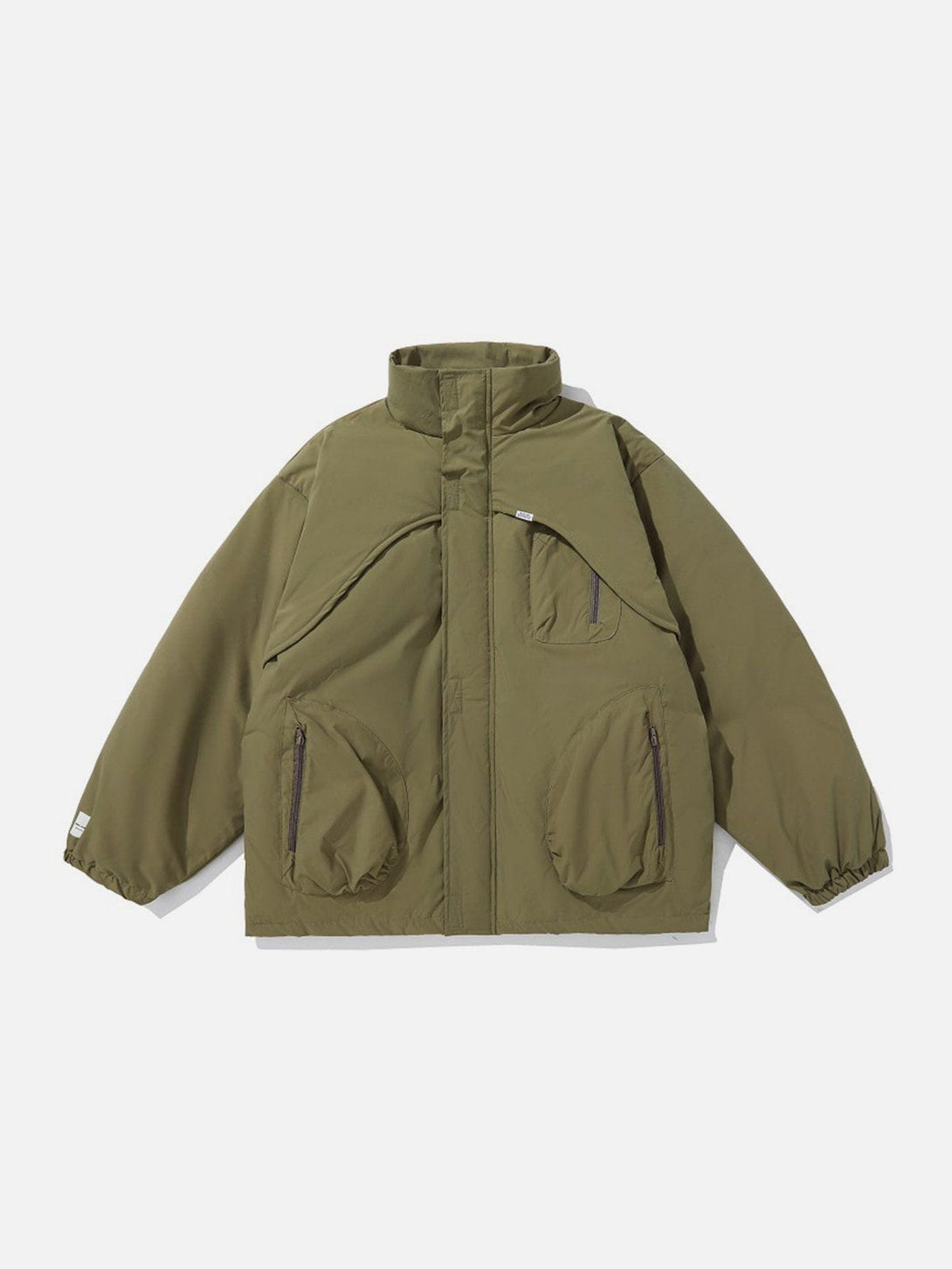 Lacezy - Multi Pockets Winter Coat- Streetwear Fashion - lacezy.com